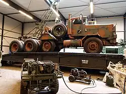 M911 C-HET auf einer M48A2-Brücke