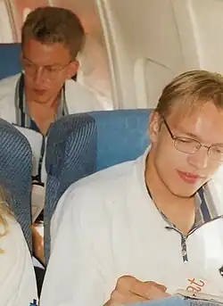 Geteilter Rang elf für Oskari&nbsp;Frosen&nbsp;(vorne)