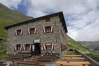 Hütte von Süden