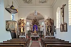 Katholische Filialkirche Mariä Himmelfahrt: Innenraum