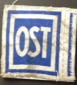 Kennzeichnung für Ostarbeiter