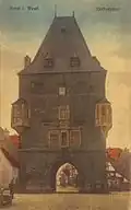 Osthofentor auf einer alten Postkarte