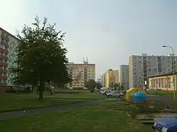 Erweiterung der neuen Stadt nach der stalinistischen Ära