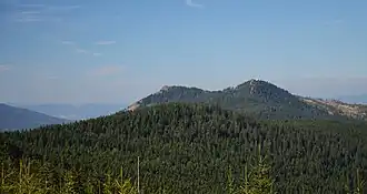 Kleiner und Großer Osser aus Südosten vom Zwercheck