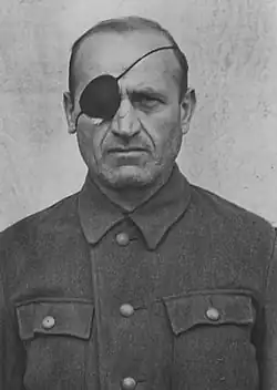 Otto Förschner, Lagerkommandant und Geschäftsführer der Mittelwerk GmbH, nach der Festnahme April/Mai 1945