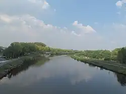 Fluss: de Schelde (nächst Oudenaarde)