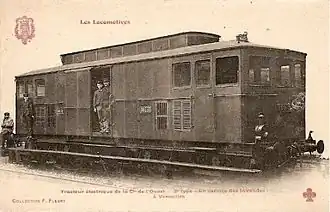 Gepäcktriebwagen 5010 der Compagnie des chemins de fer de l’Ouest