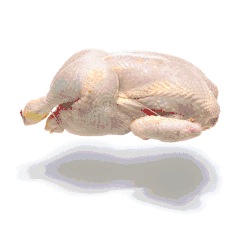 Bratfertiges Hähnchen