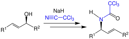 Übersichtsreaktion der Overman-Umlagerung