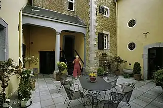 Innenhof des Herrenhauses