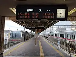 Weitere Ansicht des Bahnsteigs