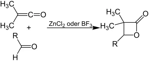 Oxetan-2-on-Synthese