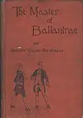 Einband der Erstausgabe von The Master of Ballantrae bei Cassell, London 1889