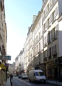 Rue Dauphine in Richtung Rue de l'Ancienne-Comédie