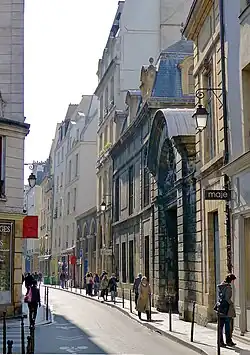 Sicht nach Süden von der Rue des Blancs-Manteaux