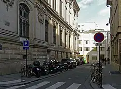 Rue Pierre-Bullet gesehen von der Rue du Château d’Eau