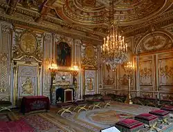 Thronsaal mit Verberckts Boiserien, Fontainebleau