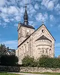 Südwest-Ansicht der Kirche