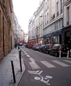 Rue Saint-André des Arts in Richtung Rue Dauphine