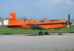 Trainer: Pilatus PC-7 der schweizerischen Luftwaffe