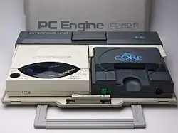 PC Engine CoreGrafx mit CD-ROM² und Interface-Unit