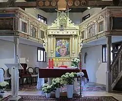 Kirche Chlastawa, Altarraum