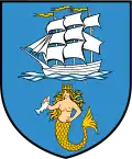 Wappen von Ustka, Polen
