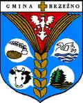 Wappen der Gmina Brzeżno
