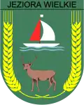 Wappen der Gmina Jeziora Wielkie