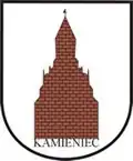 Wappen der Gmina Kamieniec