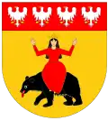 Wappen der Gmina Mniów