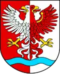 Wappen des Powiat Drawski