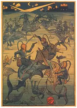 The Extraordinary Adventures of Saturnino Farandola. Filmplakat, 1913.