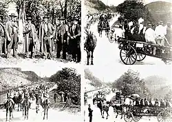 Volkstrachtenfest 1903 in Honau