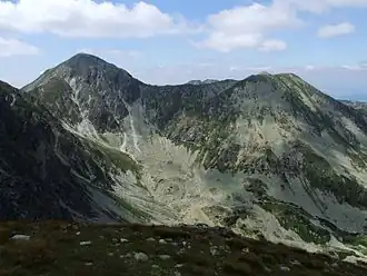Die Spálená rechts im Bild