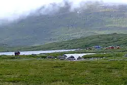 Arasluokta, eine der Samensiedlungen im Nationalpark