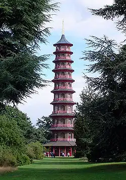 Pagode in den Kew Gardens, London