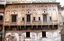 Nawalgarh – Fassade eines Haveli