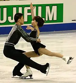 Zhang Dan (r.) und Zhang Hao, Silber 2006