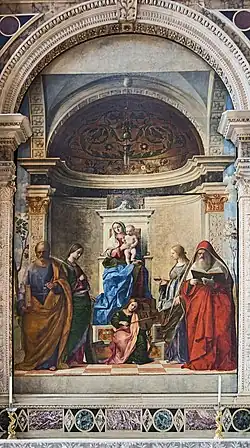 Pala di San Zaccaria, Giovanni Bellini