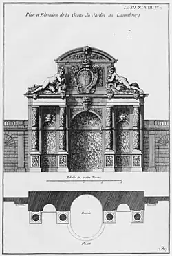 Grotte du Jardin du Luxemburg