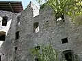 Palas, Bergfried und inneres Tor