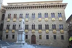 Plattenrustika (Palazzo Spannocchi, Siena)