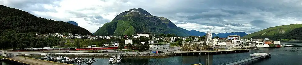 Hafen von Andalsnes
