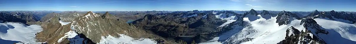 360°-Rundblick vom Silvrettahorn