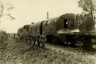 Panzerzug II. in Galizien