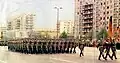 Paradeformation der Militärakademie zum 7.&nbsp;Okt.&nbsp;1974 in Berlin, anlässl. 25 Jahre DDR