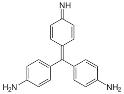 Struktur von Parafuchsin