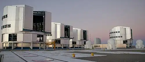 Das Very Large Telescope (VLT) der ESO