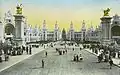 Die Esplanade im Jahr 1900 anlässlich der Weltausstellung